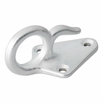 Gancho de cuerda de metal con ojo 70 x 40 mm 5 piezas