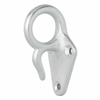 Gancho de cuerda de metal con ojo 70 x 40 mm 5 piezas