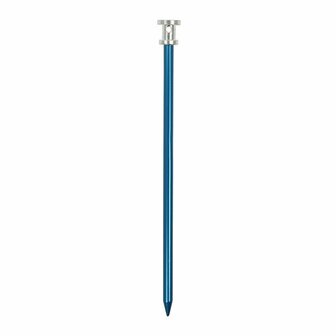 Piqueta de roca de 20 cm de aluminio  4 piezas en bolsa de plastico