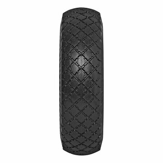 Neumatico de rueda de nariz con llanta de plastico y neumatico de PU de 260 x 85 mm