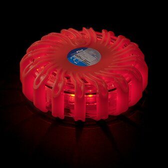Disco de advertencia 16LED naranja