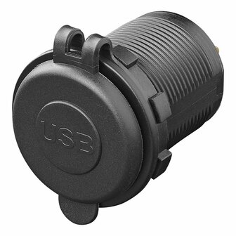 Cargador rapido USB integrado de 2 vias 12 24 V 3 A tipo A + C