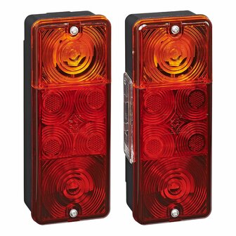 Luz trasera 4 funciones 210x83mm