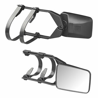 Espejo caravana Basic vidrio plano 355 x 110 x 160 mm PM