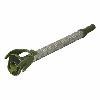 Pico vertedor metalico flexible apto para gasolina de 20 mm