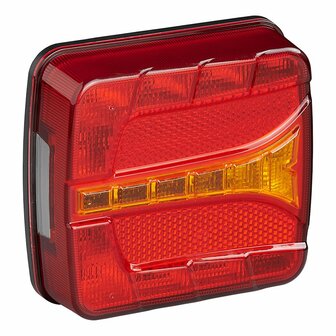 Luz trasera 4 funciones 106 x 99 mm LED derecha