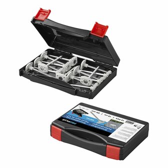 Estaca metalica para suelo - juego de 15 piezas en estuche