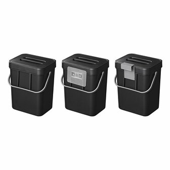 Cubo de basura con tapa 5L para caravana camper