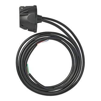 Kit cableado enganche remolque 7+1 pines PVC + cable 1 50M 8 nucleos