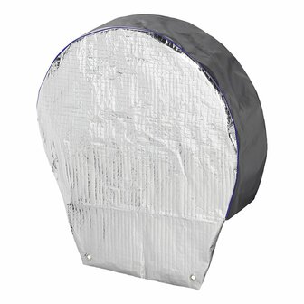 Cubierta de rueda de aluminio reflectante para neumaticos de 16