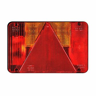 Luz trasera 6 funciones 218x140mm izquierda