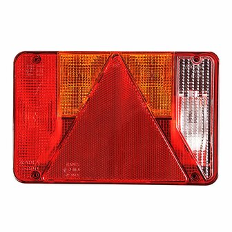 Luz trasera 6 funciones 218x140mm derecha