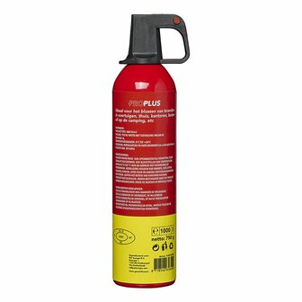 Extintor de incendios 750 ml A F espuma NL