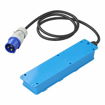 Toma Schuko CEE de 3 vias 1 5 M 3 x 1 5 mm&sup2;