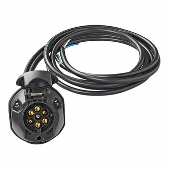 Juego de cables de remolque de 7+1 pines PVC + cable de 1 50 m de 8 nucleos