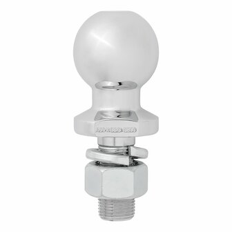 Bola de remolque recta M22 x 50 mm homologada tipo E