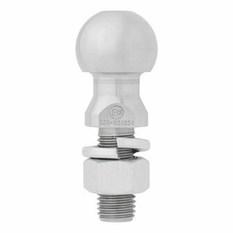 Bola de remolque recta M24 x 55 mm homologada tipo E