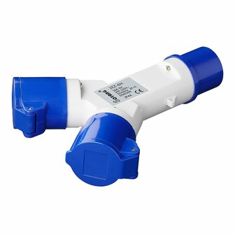 Divisor CEE de 2 vias de 16 A