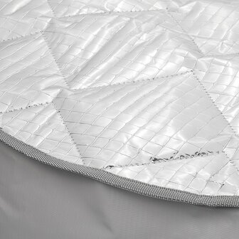 Cubierta de rueda de aluminio reflectante para neumaticos de 15 a 17