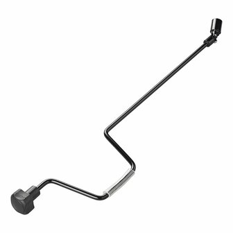 Manivela de 740 mm 19 mm con articulacion cardan para soporte de angulo