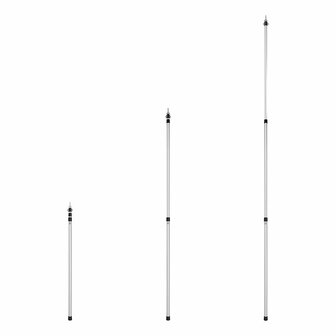 Poste telescopico para tienda de campana  3 piezas  106-280 cm