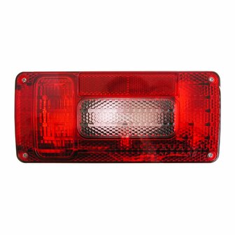 Luz trasera 6 funciones 215x100mm izquierda