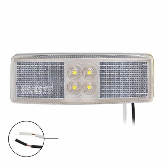 Lampara de galibo 12 24V blanca 110x40mm LED