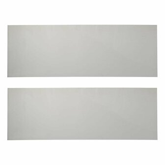 Pizarra de aluminio ECE 70juego de 2 piezas