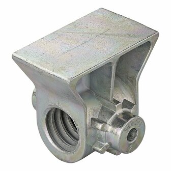 Bloque de husillo de soporte angular  M20 x diametro 15 mm adecuado para tuercas de plastico