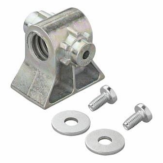 Bloque de husillo de soporte angular  M20 x diametro 15 mm adecuado para tuercas de plastico