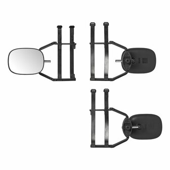 Espejo caravana cristal plano 410 x 140 x 190 mm extensible