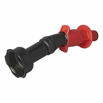 Pico vertedor metalico con tapon automatico antifugas (art. 530090 - 530091)