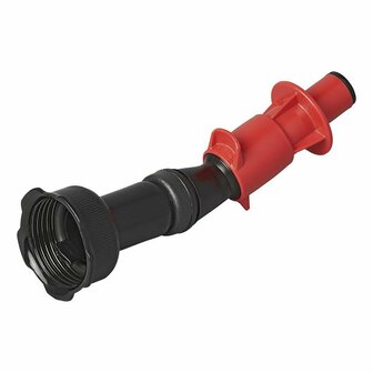 Pico vertedor metalico con tapon automatico antifugas (art. 530090 - 530091)