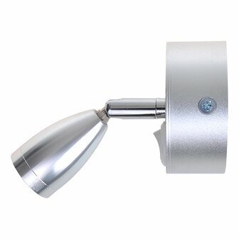 Foco de superficie 1 led orientable 12V 160lm diametro 65x70-110mm