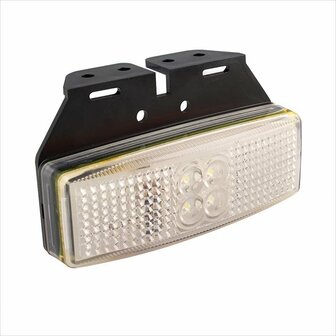 Lampara de galibo 12 24V blanca 110x40mm LED con soporte
