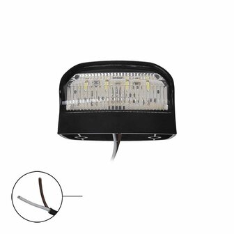 Luz de matricula 12 24V 70x42mm LED