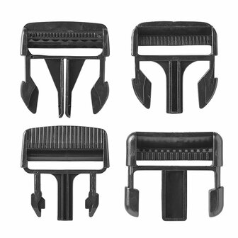 Juego de correas anti-tormentas 2x3M con clips