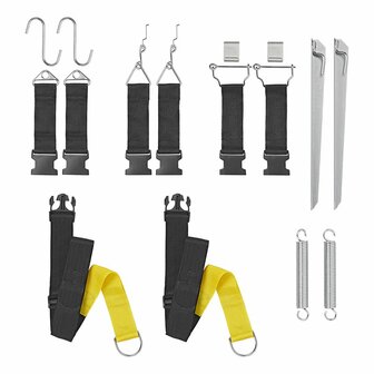 Juego de correas universales para tormentas