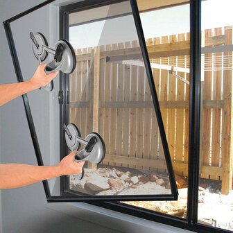 Elevador de vacio de aluminio con 3 ventosas