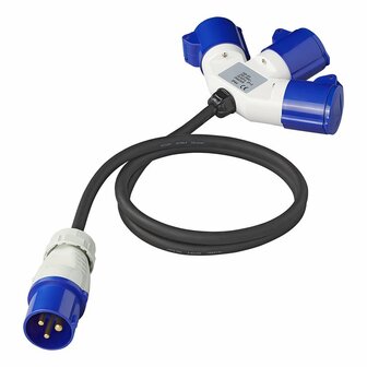 Divisor CEE de 3 vias 16A 150cm 3x1 5mm&sup2;