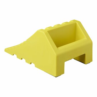 Calzo de rueda de plastico L con mango