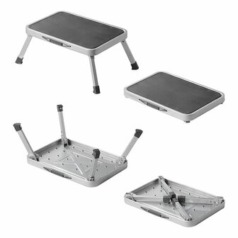 Paso 1 escalon plegable para caravana camper