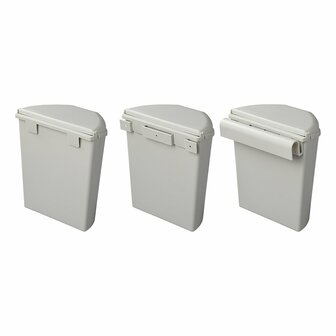 Cubo de basura con tapa 6L para caravana camper