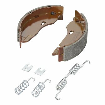 Juego de zapatas de freno compatibles con  1635 1636 1637 160x35mm