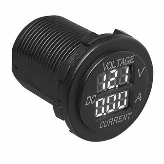 Voltimetro-amperimetro digital 6-30V 0-10A