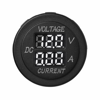 Voltimetro-amperimetro digital 6-30V 0-10A