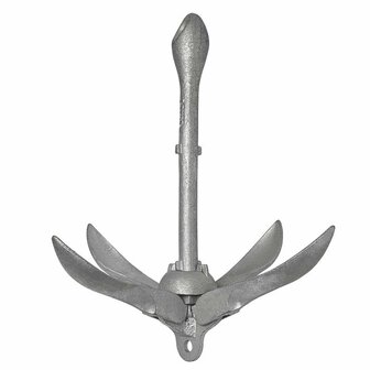 Anclaje de paraguas de 3 2 kg  galvanizado  cabeza en forma de huevo
