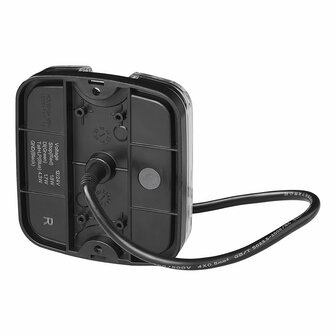 Luz trasera 4 funciones 105 x 95 mm LED + GLOW derecha