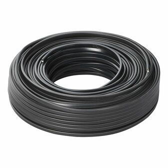 Cable 2x 0 75mm&sup2; plano en rollo 50M