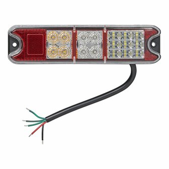 Luz trasera 5 funciones 192x51mm 21LED
